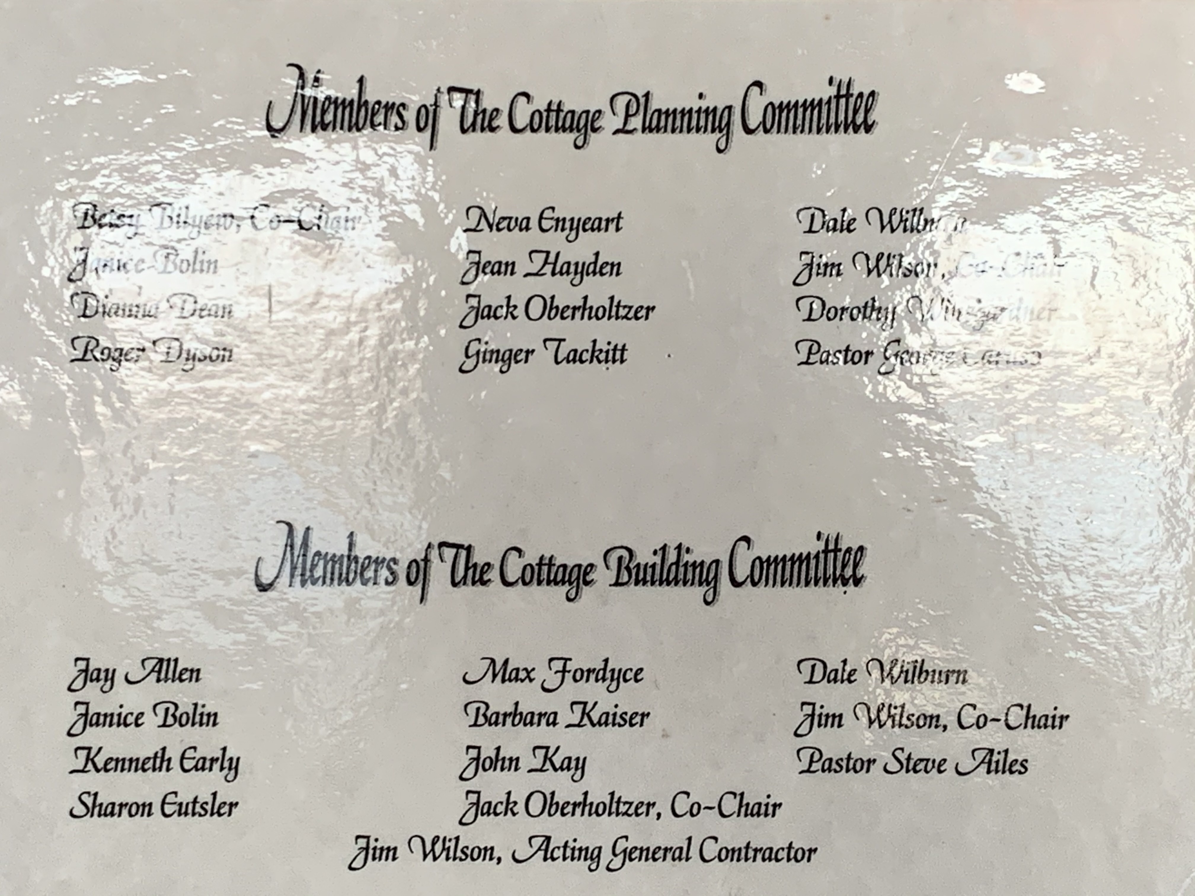 Planning & Building Committees